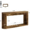 Tribesigns 63" Console Table for Entryway, Narrow Wood Sofa Table Behind Couch for Entrance, Hallway, Foyer - 2 of 4