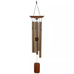 Woodstock Chimes Signature Collection, Woodstock Memorial Chime, Large 36'' Bronze Wind Chime RML