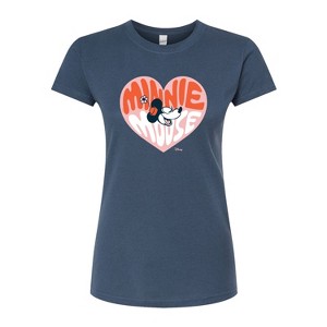 Women's - Disney - Minnie Mouse Fitted Graphic T-Shirt - 1 of 3