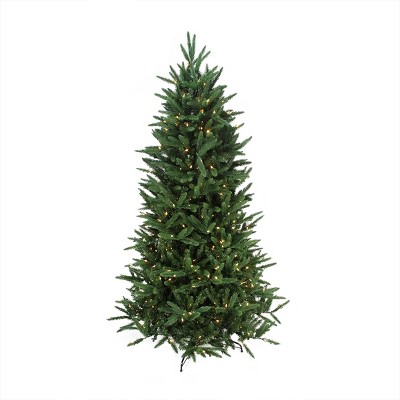 Northlight 9' Pre-Lit Artificial Christmas Tree Medium Pine - Multi-color Lights