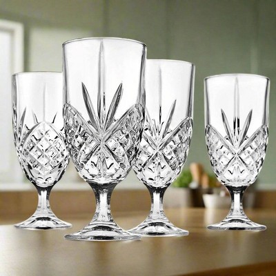 Godinger Dublin Crystal Ice Tea Glasses, Set of 4 - Thumbnail 2