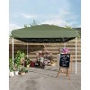 10x10 Pop Up Canopy Tent, Outdoor Canopy Tent with 3 Adjustable Height, Easy Set Up Canopy with 4 Sandbags & Carrying Bag for Camping- Green - 4 of 4
