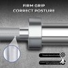 7FT Olympic Barbell, Weight Bar For Weightlifting and Powerlifting 45lb, Olympic Bar for 1500lbs Capacity, Weight Bar Fit 2” Standard Weights - 3 of 4