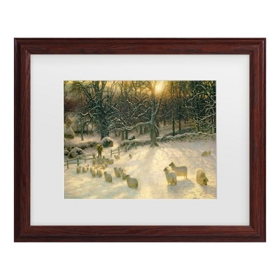 Joseph Farquharson 'The Shortening Winters Day' Multi Panel Art Set Large Diamond