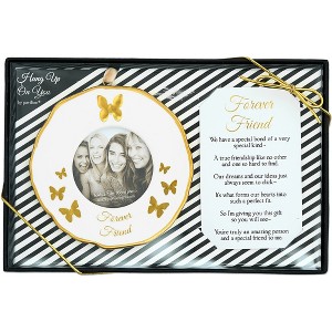 Pavilion Gift Company - Forever Friends - 4" Photo Frame Ornament  - Tree Ornaments - 1 of 4