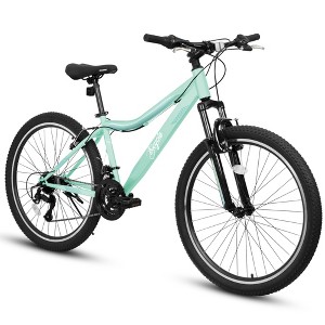 AENKYO 24/26-inch Mountain Bike for Adults, 21-Speed Shimano, Comfort Bike for Men & Women,Youth Bicycle Easy to assemble for Outdoor Adventure - 1 of 4