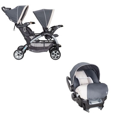 sit and stand stroller carseat combo