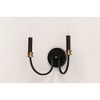 Maxim Lighting Charlton 2 - Light Wall Light in  Black/Antique Brass - 4 of 4