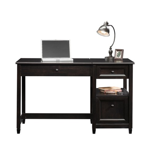 Edge Water Lift Top Desk Estate Black Sauder Target