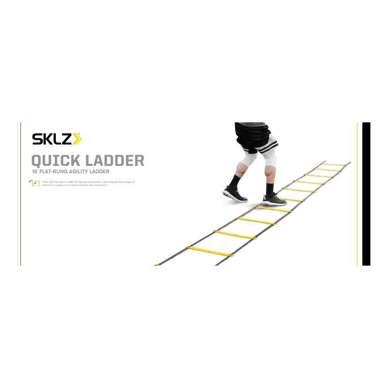 SKLZ Quick Agility Ladder - Black/Yellow, 3 of 6