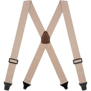 Suspender Store Men’s 1.5" Airport-Friendly Clip X-Back Suspenders - 1 of 4