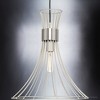 Urban Ambiance Luxury Mid-Century Modern Pendant 16''H x 18''W,  Burnished Nickel Finish,  Tucson Collection, UHP4351 - 4 of 4