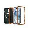 OtterBox Apple iPhone 16e/iPhone 15/iPhone 14/iPhone 13 Defender Series Pro MagSafe - Green Intrigue - 2 of 4