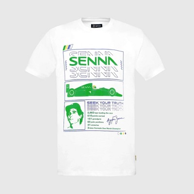 Ayrton Senna F1 Race T-Shirt