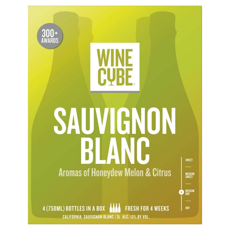 Sauvignon Blanc White Wine - 3L Box - Wine Cube&#8482;, 5 of 8