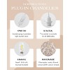 Aoibox Boho Plug-in Pendant Light with Macrame Shade, Hanging Lamp with Cord, On/Off Switch, Bohemian Fixture for Bedroom, Living Room - 3 of 4
