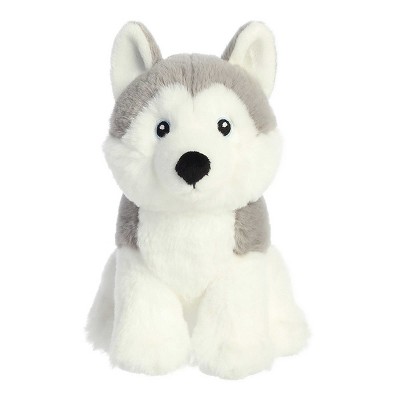 Aurora Miyoni Tots 10 Siberian Husky Puppy Grey Stuffed Animal : Target