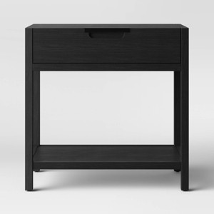 Porto Nightstand with Drawer Black - Threshold™ designed with Studio McGee - 1 of 3
