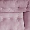 NicBex Couches for Living Room 90.5" Cloud Compression Sofa Loveseat Velvet Modern Upholstered 2 Seat Sofa for Apartment, Bedroom - 4 of 4
