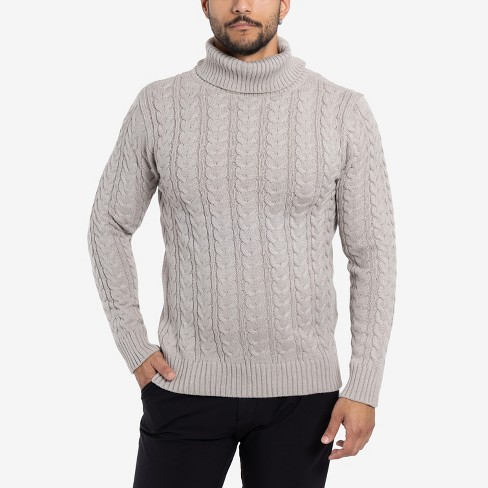 X Ray Mens Fancy Sweaters Turtleneck Men Sweater Mock Turtleneck For Men Sweaters In Sand Size X Large Target