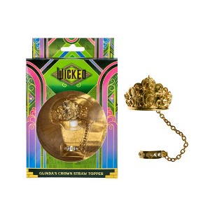CharCharms Straw Topper Crown Wicked Glinda - 1 of 4