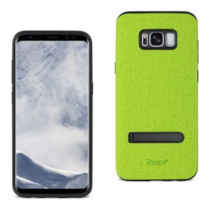 Reiko Samsung Galaxy S8 Edge /S8+/ S8 Plus Denim Texture TPU Protector Cover in Green - 1 of 4
