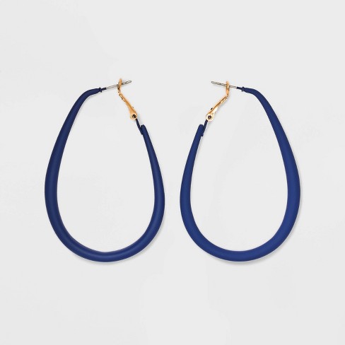 Target hot sale blue earrings