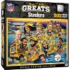 MasterPieces 500 Piece Puzzle - NFL Pittsburgh Steelers All-Time Greats - 2 of 4