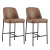 Spruce&Spring Modern 27 inch Counter Height Bar Stool Set of 2 - 4 of 4