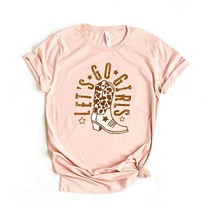 Simply Sage Market Women's Western Go Girls Short Sleeve Graphic Tee - 1 of 2