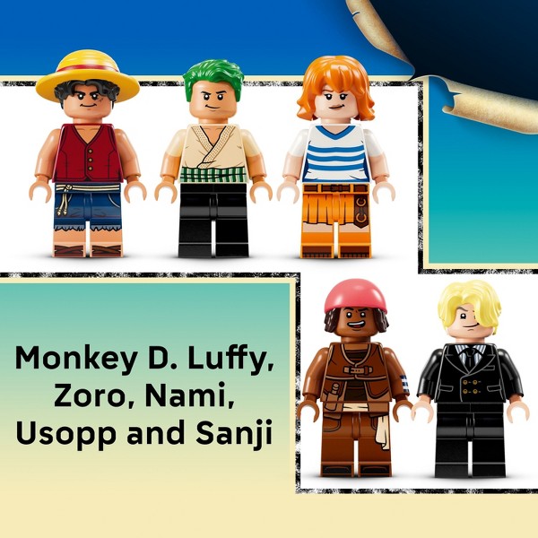 LEGO One Piece El Barco Pirata Going Merry 75639 5