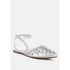 Chalcis Metallic Eyelet Detail Flat Women Sandals - 2 of 4