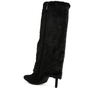 Everglade Fold-Over Calf-High Boots