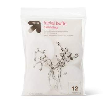Facial Buff Sponges - 12ct - White - up & up™