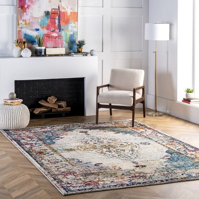 Nuloom Veronica Vintage Medallion Area Rug : Target