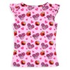 Sesame Street Girls' BFF Elmo Abby Cadabby Sleep Pajama Sleep Set Shorts Pink - 4 of 4