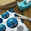 Aquaman Movie My Other Ride Is A Shark Gift Wrap 30" x 72" - 3 of 4