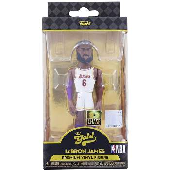 Funko LA Lakers NBA Funko Gold 5 Inch Vinyl Figure | LeBron James Chase
