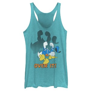 Womens Mickey & Friends Donald Duck Over It Racerback Tank - 1 of 4