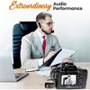 Pyle UHF Wireless Microphone System, Handheld and Lavalier Mics, LED Display, 160+ ft. Range - 4 of 4