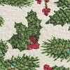 Park Designs Boughs Of Holly Printed Braided Trivet Set of 6 - 3 of 4