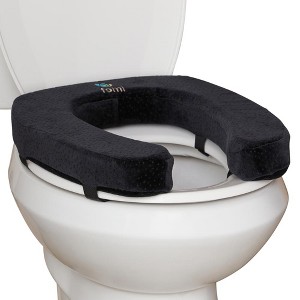 FOMI Toilet Seat Cushion | Strap Secured, Memory Foam Filling - 1 of 4