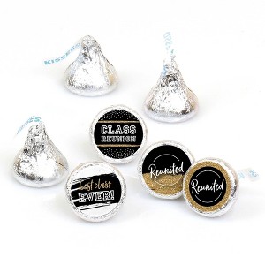 Big Dot of Happiness Reunited - School Class Reunion Party Round Candy Sticker Favors - Labels Fits Chocolate Candy (1 sheet of 108) - 1 of 4