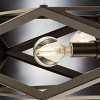 Urban Ambiance Luxury Modern Indoor Pendant,  22''H x 24-1/2"W x 24-1/2''D,  Architectural Bronze Finish, UHP4834 - 4 of 4