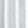 Chenille Lattice Shower Curtain - Destinations - image 4 of 4
