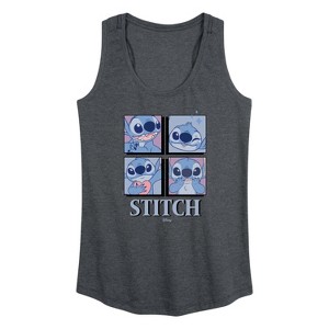 Women's - Disney - Lilo & Stitch Graphic Racerback Tank - 1 of 4