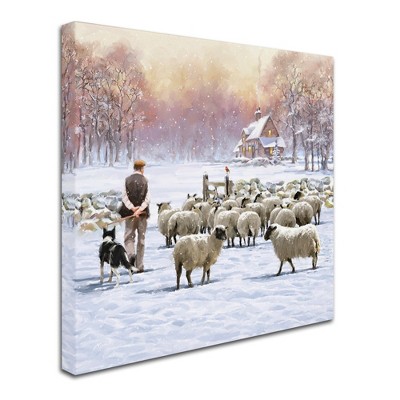 Trademark Fine Art -The Macneil Studio 'Sheep Shepherd' Canvas Art
