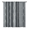 Color Poems Geometric Orb Pattern IX 50" x 84" Single Panel Room Darkening Window Curtain - Society6 - 3 of 4