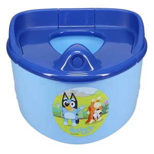 Bluey Easy Clean Up Potty Chair with Disposable Liners - Blue - 1 of 4