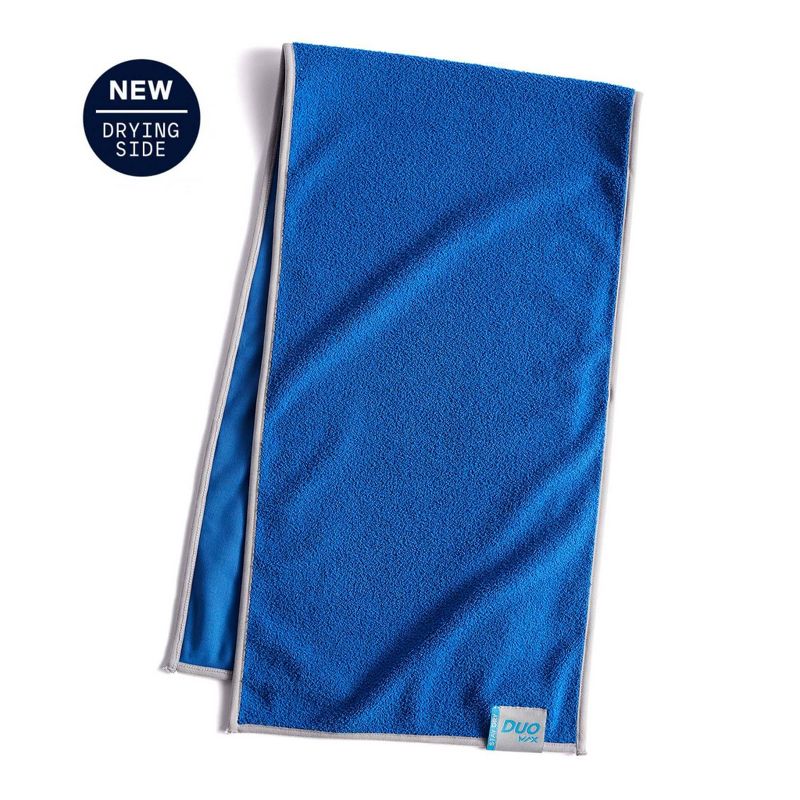 Mission Dual Action Fitness Towel - Blue, 4 of 6